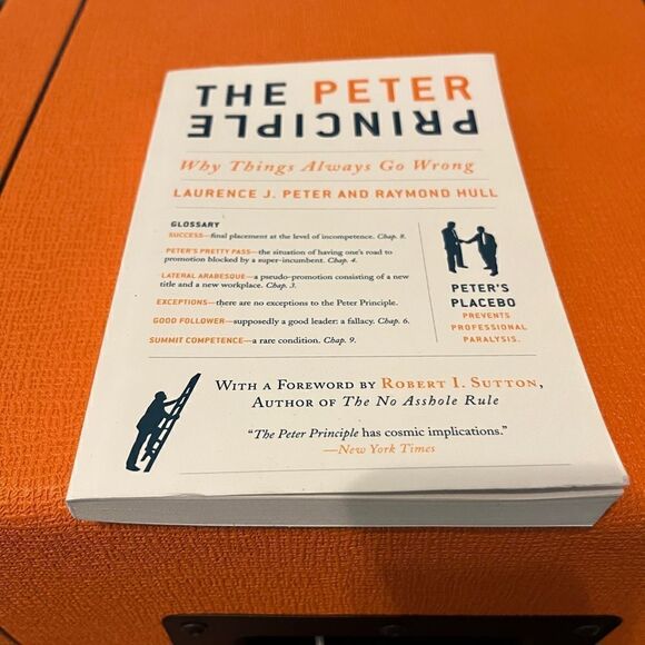 Self Help Book. The Peter Principle Book. By LAURENCE J. PETER - Picture 5 of 5